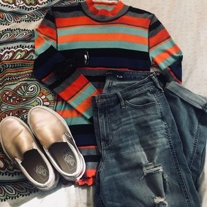 HOLLISTER Boyfriend Jeans (Hi-Rise)